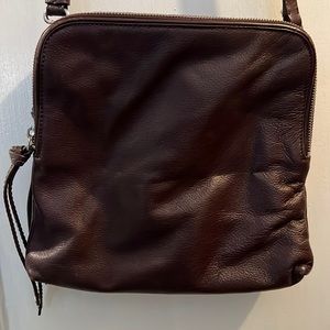 Maroon Cross-Body Bag